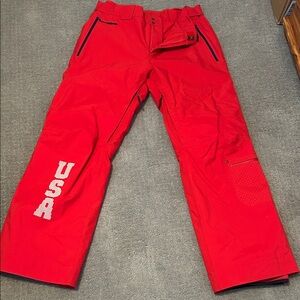 The North Face Red ski pants